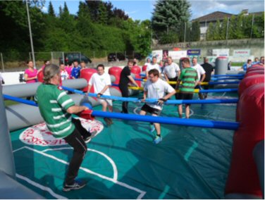 Human Table Soccer
