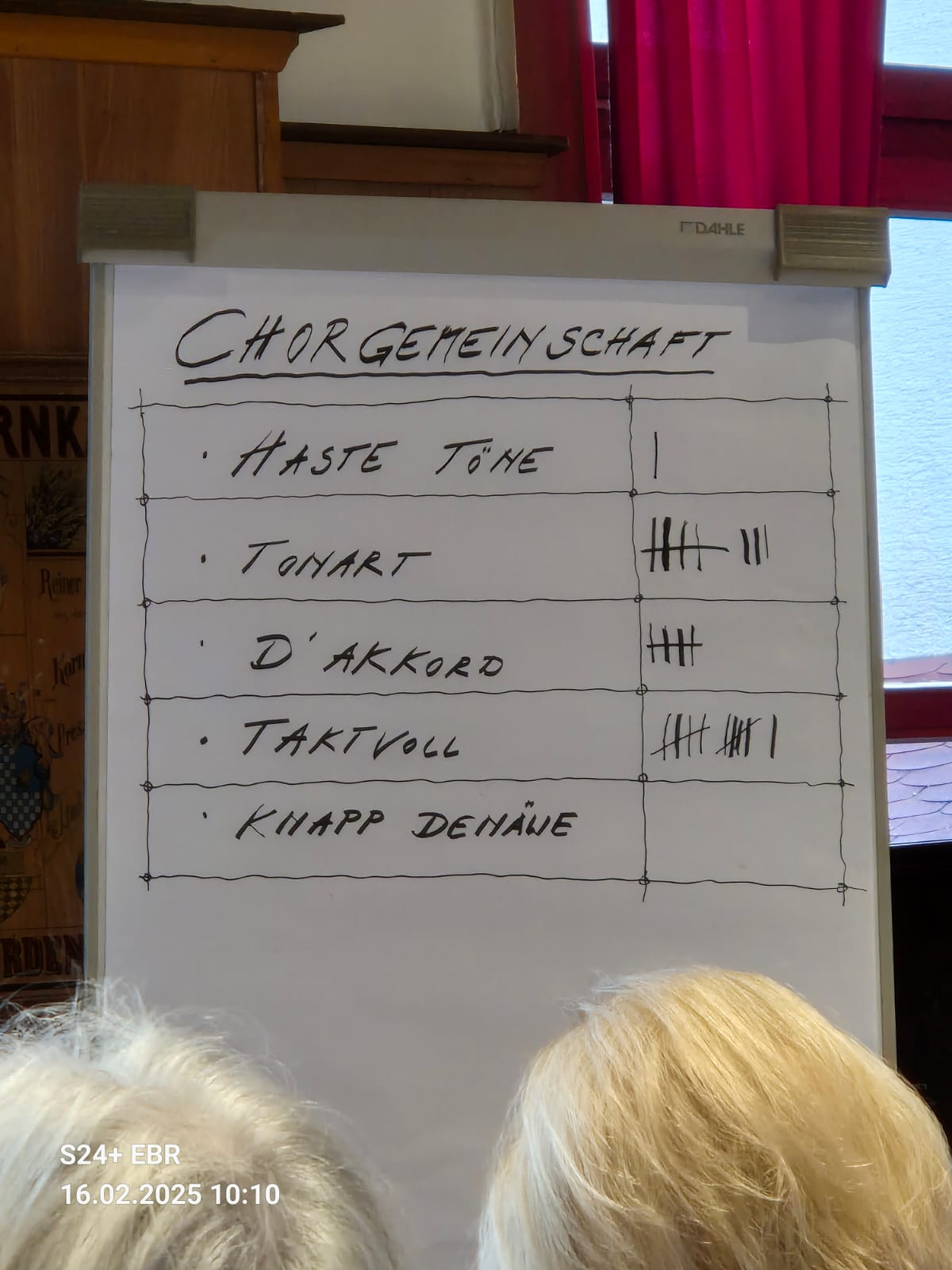 Singseminar Abstimmung Name 2025 02 16