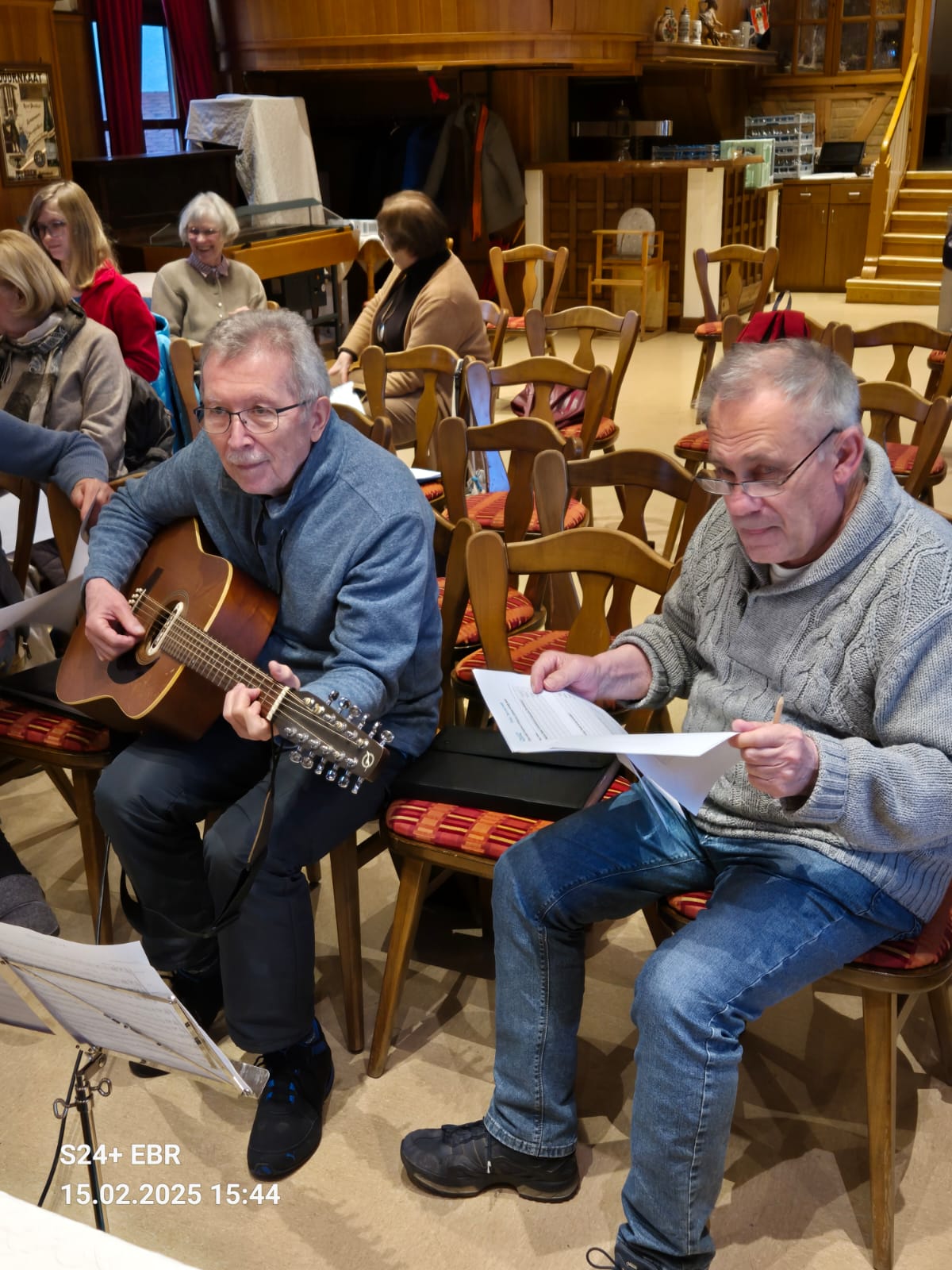 Singseminar Gitarrenstimmung  2025 02 16